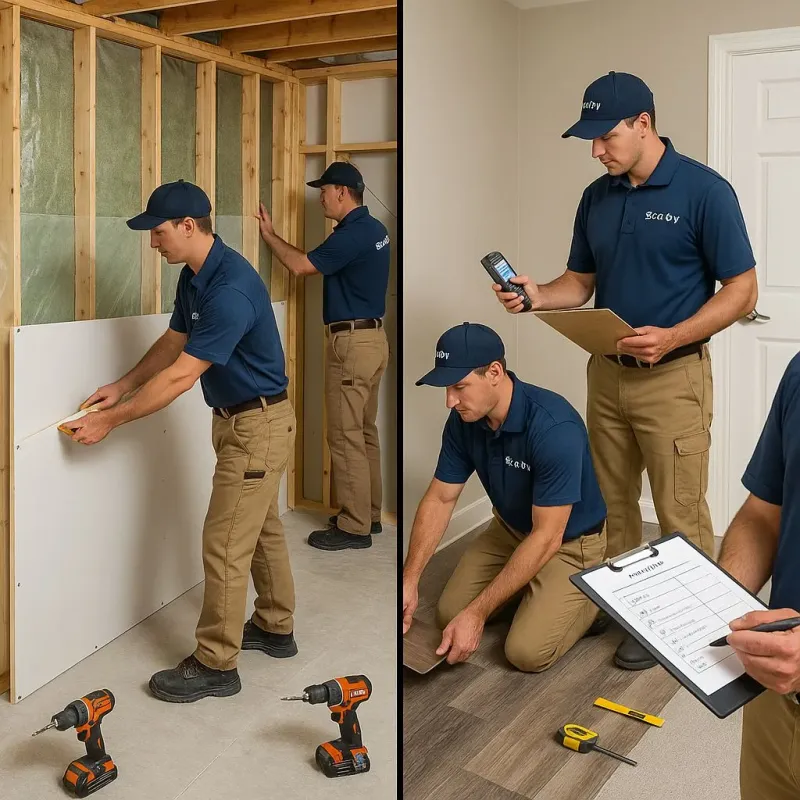 Repairs and Reconstruction process in Oatfield, OR